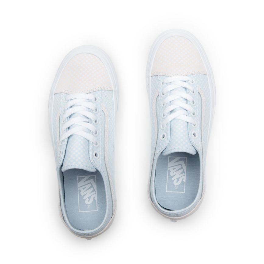 Vans Pastel Checkerboard Old Skool Tapered Blanche | VN333T7DX74