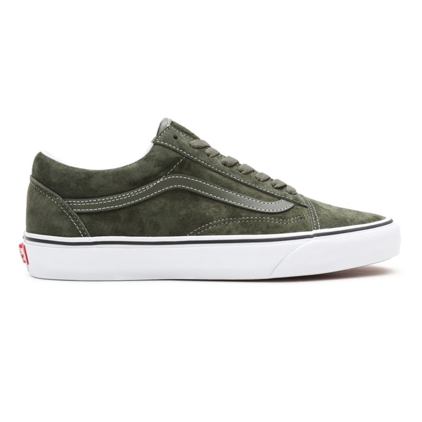 Vans Pig Suede Old Skool Olijfgroen | VN332B7HJ28