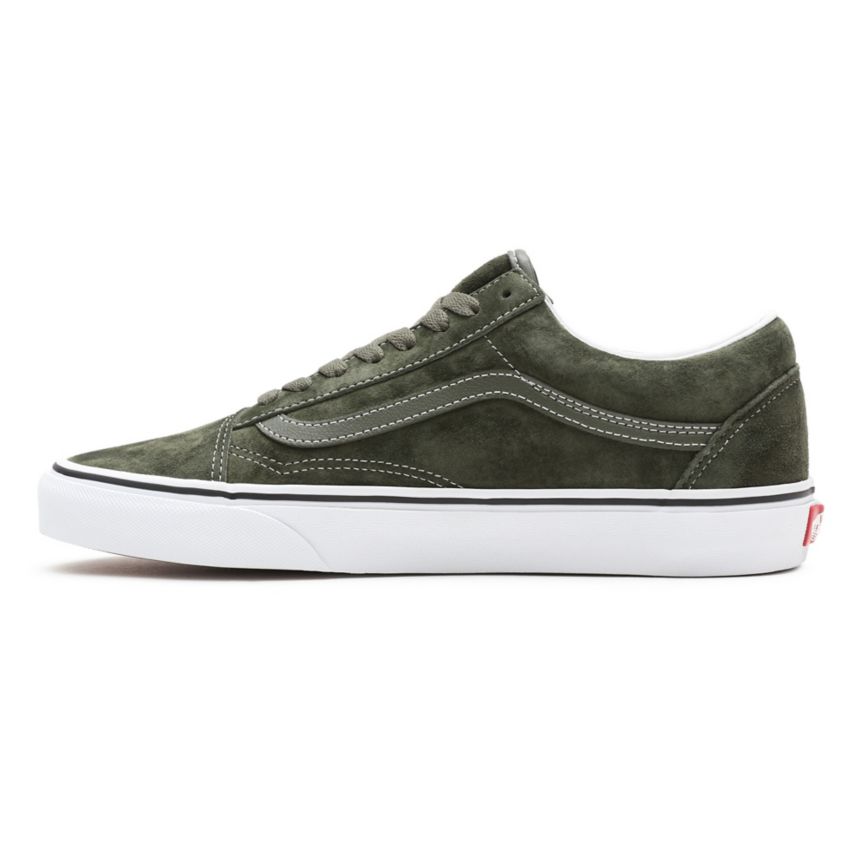 Vans Pig Suede Old Skool Olijfgroen | VN332B7HJ28