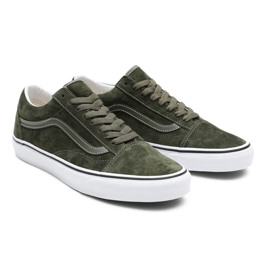 Vans Pig Suede Old Skool Olijfgroen | VN332B7HJ28