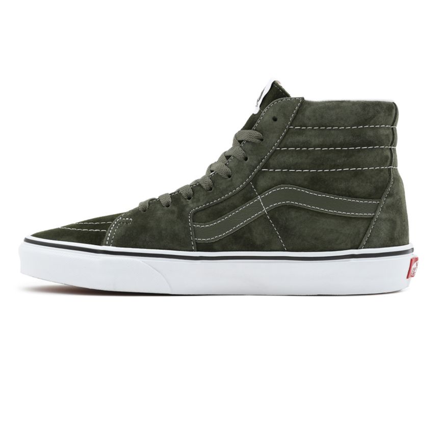 Vans Pig Suede SK8-Hi Olijfgroen | VN715T4ZA92