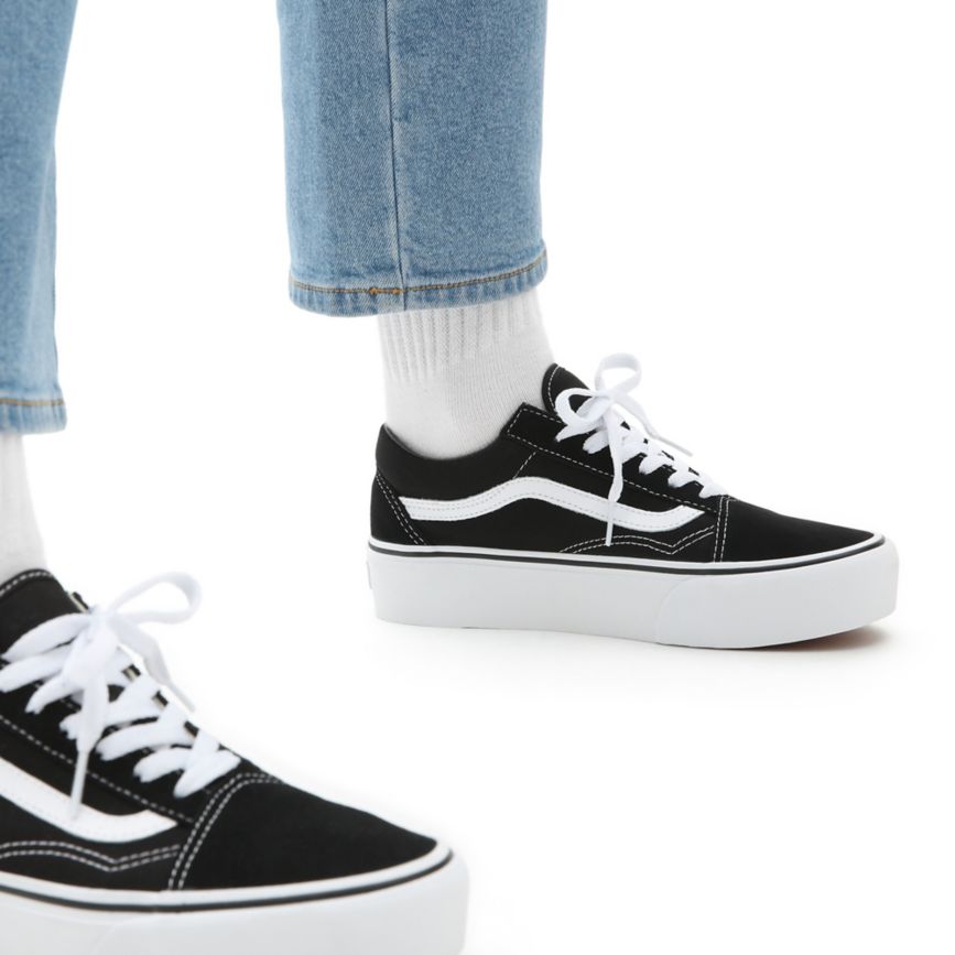 Vans Platform Old Skool Noir | VN318T9UN85