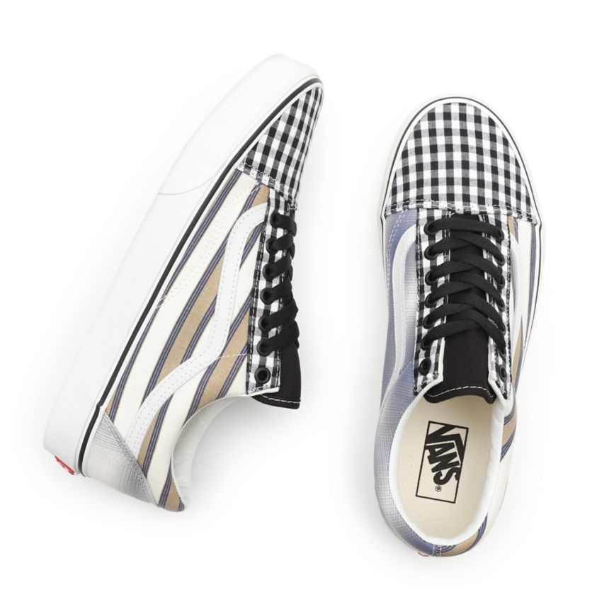 Vans Prep Retro Old Skool Blanche | VN441A1PO34