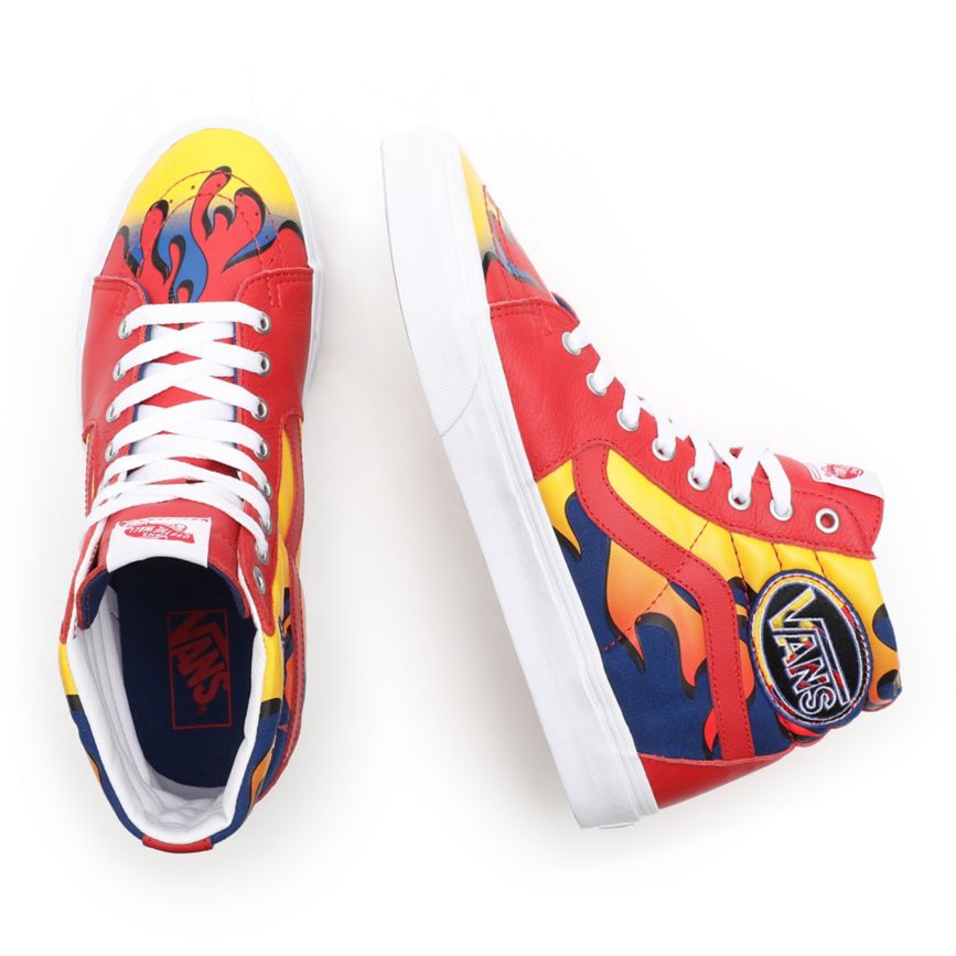 Vans Racer Sk8-Hi Rouge | VN715A8TC26