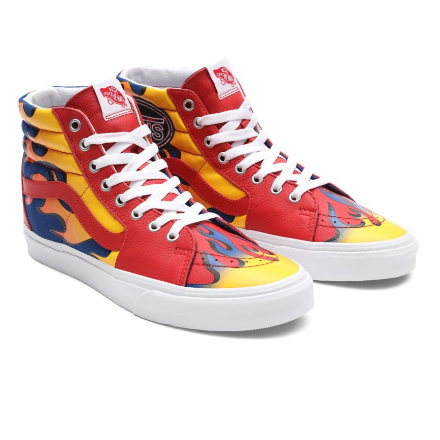Vans Racer Sk8-Hi Rouge | VN715A8TC26