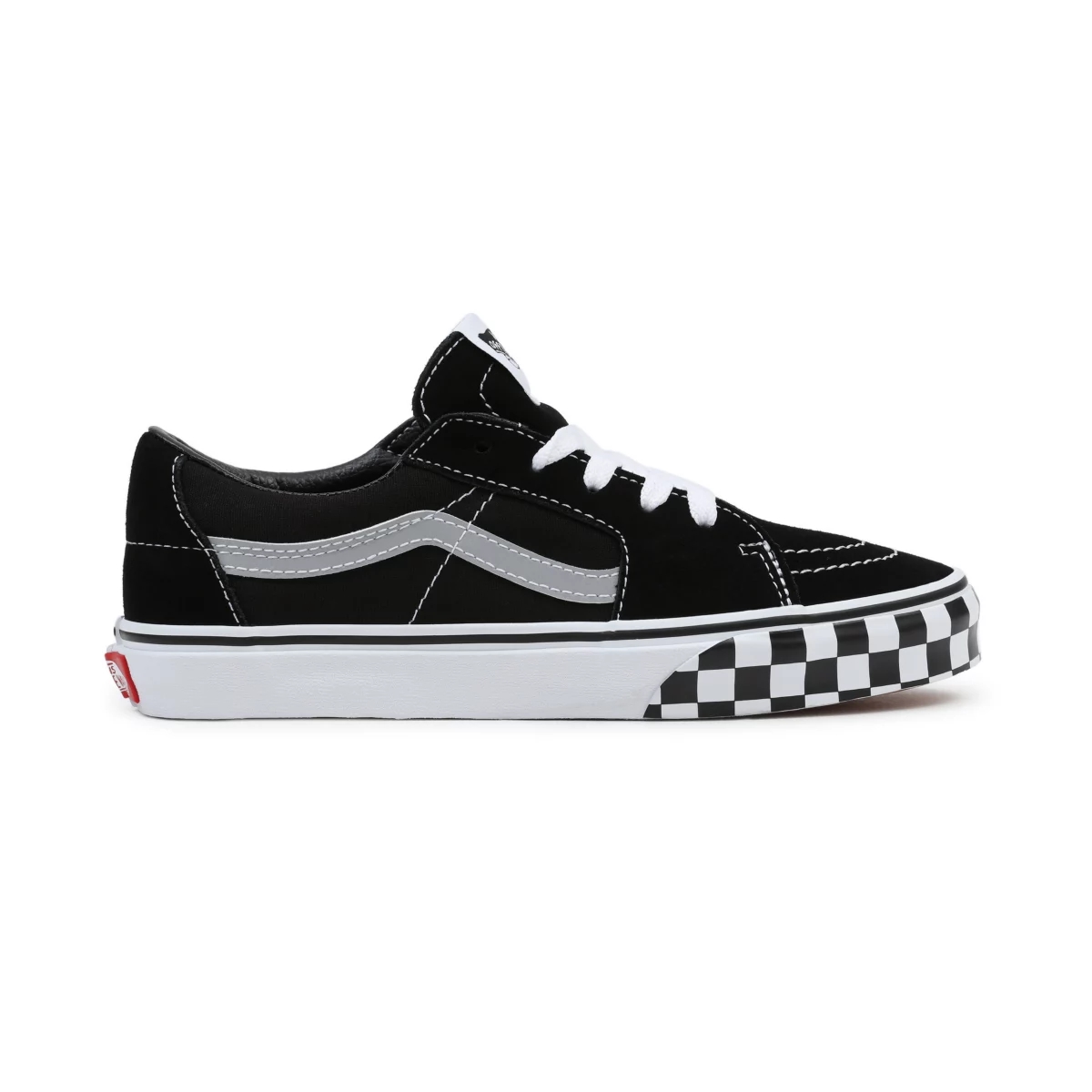 Vans Reflective Sidestripe Sk8-Low Noir | VN999Z8MV28