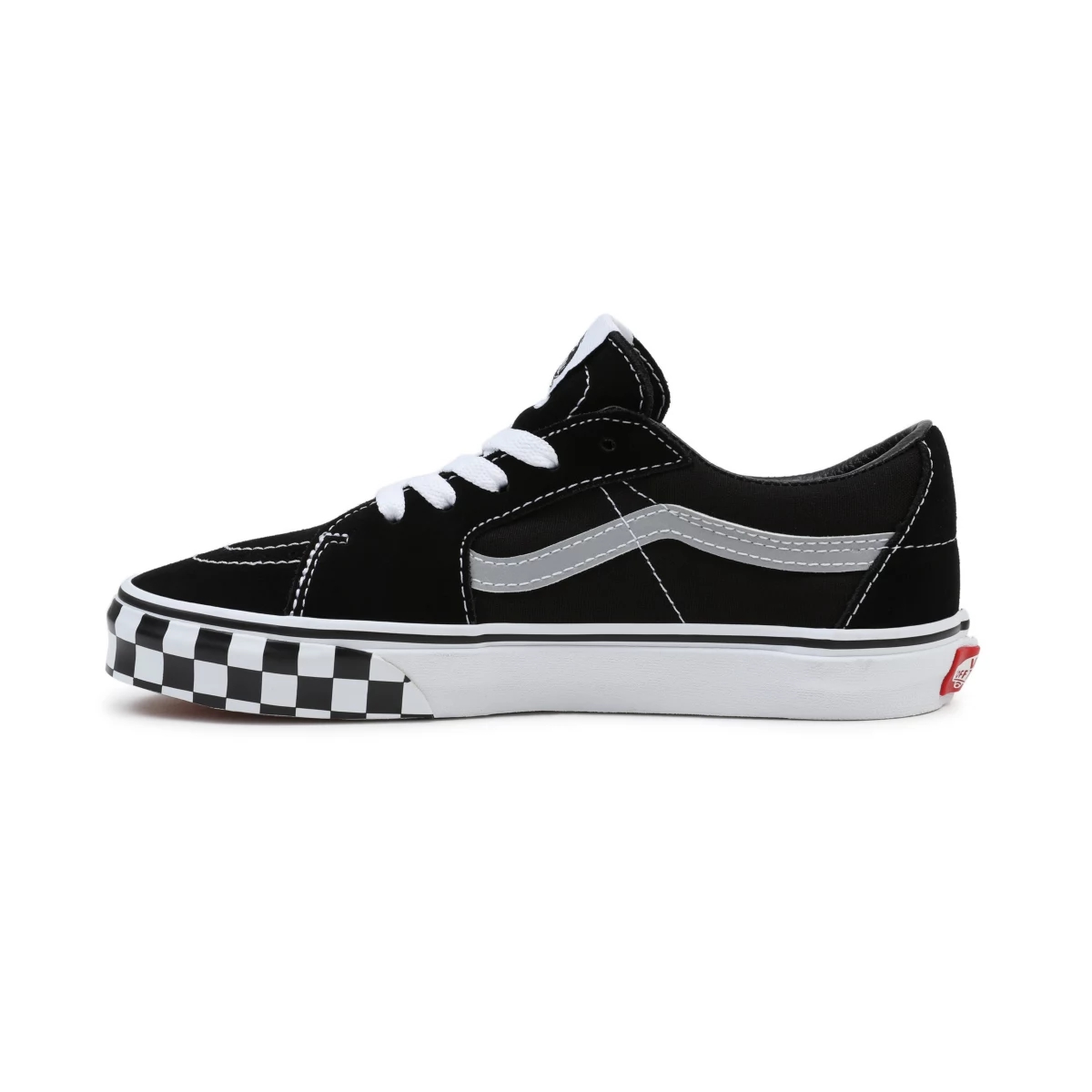 Vans Reflective Sidestripe Sk8-Low Noir | VN999Z8MV28