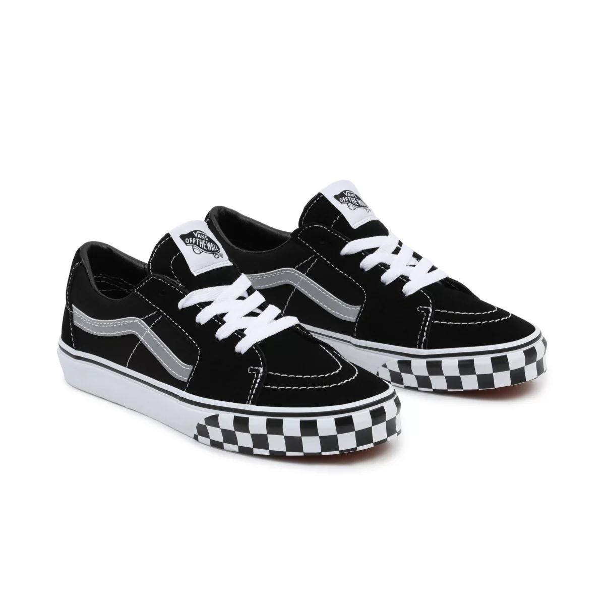 Vans Reflective Sidestripe Sk8-Low Noir | VN999Z8MV28