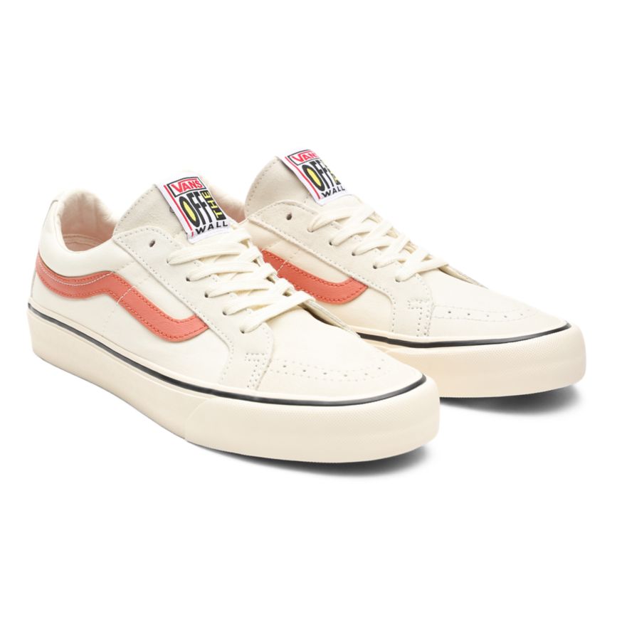 Vans SK8-Low Reissue SF Blanche | VN761X1XA66