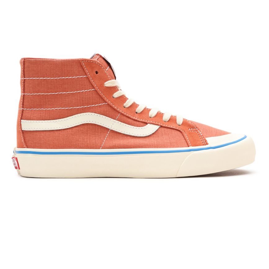 Vans Salt Wash SK8-Hi 138 Decon SF Rouge | VN037Z2HO93