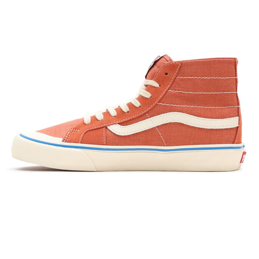 Vans Salt Wash SK8-Hi 138 Decon SF Rouge | VN037Z2HO93