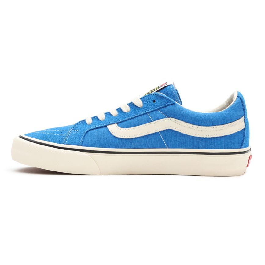 Vans Salt Wash Sk8-Low Reissue SF Bleu | VN247Q1LM65