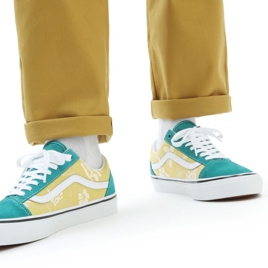 Vans Skate Aloha Old Skool Doré | VN562H3ND09
