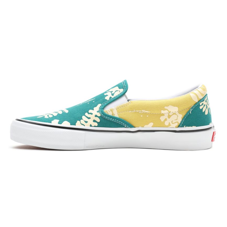 Vans Skate Aloha Slip-On Turquoise | VN630G4HY47