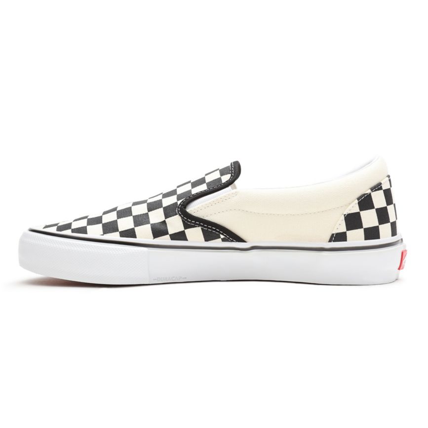 Vans Skate Checkerboard Slip-On Blanche | VN296O5OS34