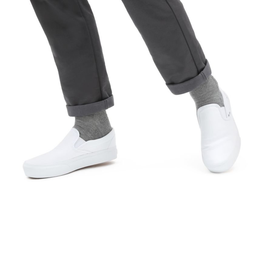 Vans Slip-On Platform Blanche | VN214J5PP25