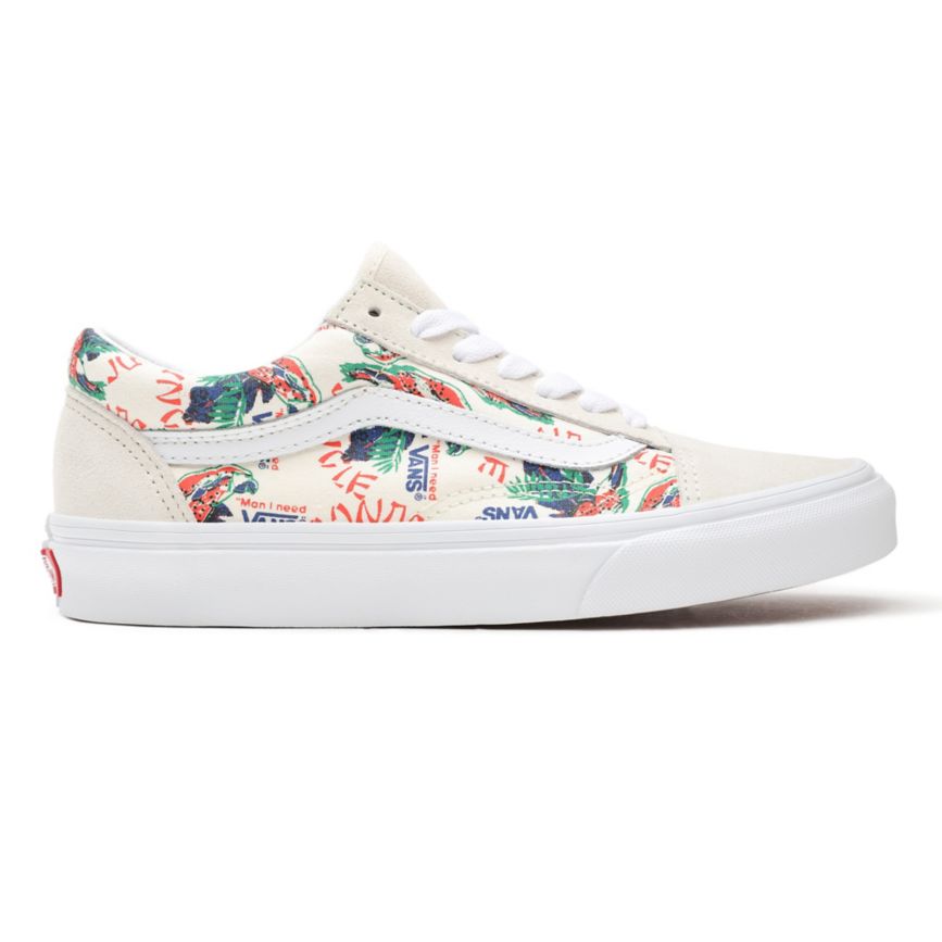 Vans Spring Daze Old Skool Blanche | VN192X5QH15