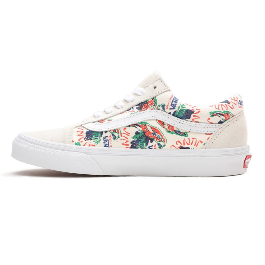 Vans Spring Daze Old Skool Blanche | VN192X5QH15