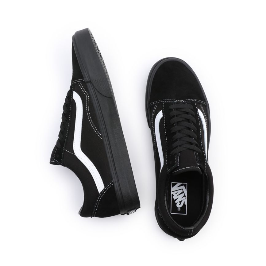 Vans Suede Canvas Old Skool Noir | VN827S4WE27