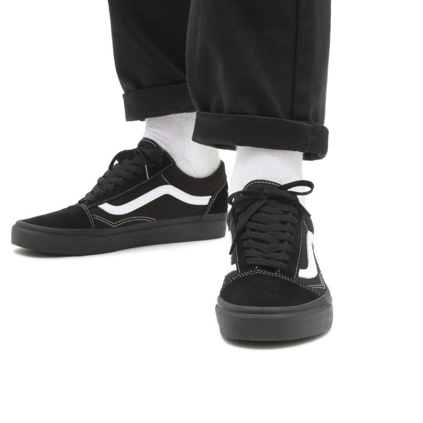 Vans Suede Canvas Old Skool Noir | VN827S4WE27