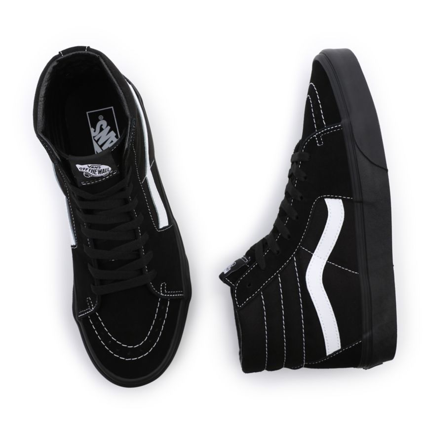 Vans Suede Canvas Sk8-Hi Noir | VN880W7DT98