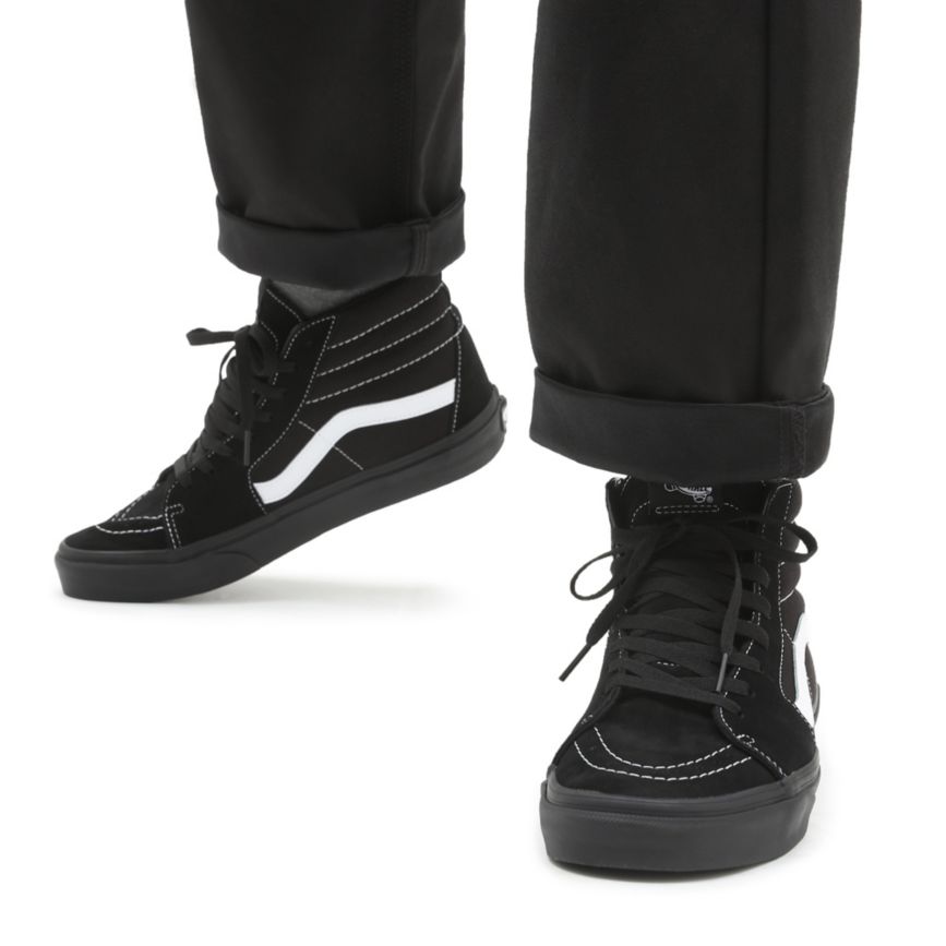 Vans Suede Canvas Sk8-Hi Noir | VN880W7DT98