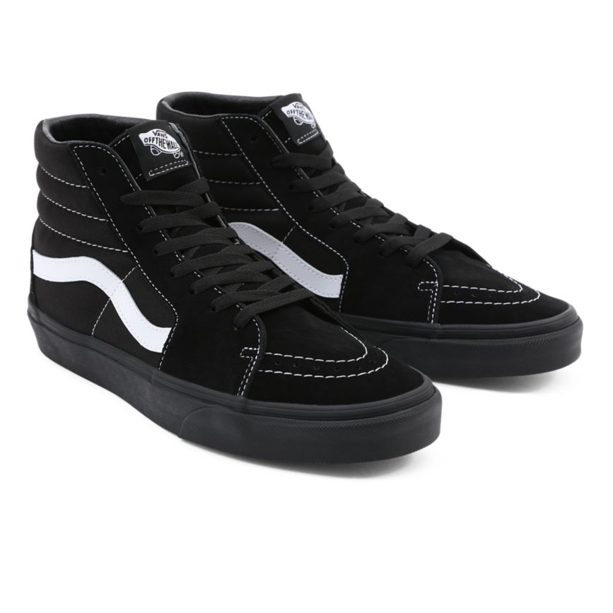 Vans Suede Canvas Sk8-Hi Noir | VN880W7DT98