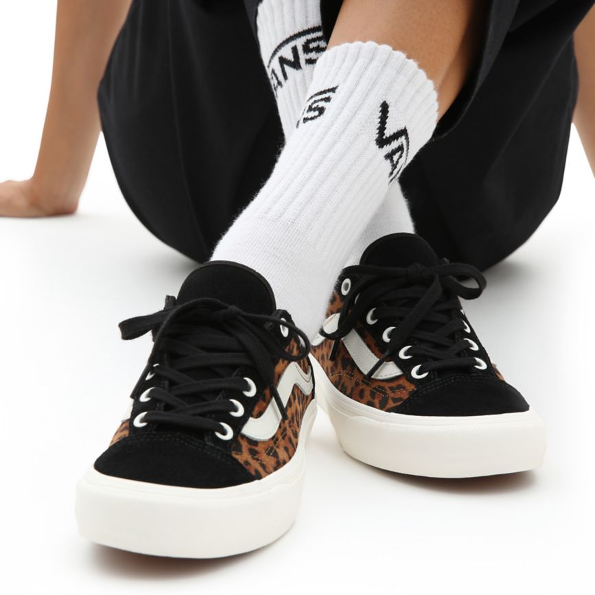 Vans Suede Leopard Stijl 36 Decon SF Noir | VN838L9BZ82