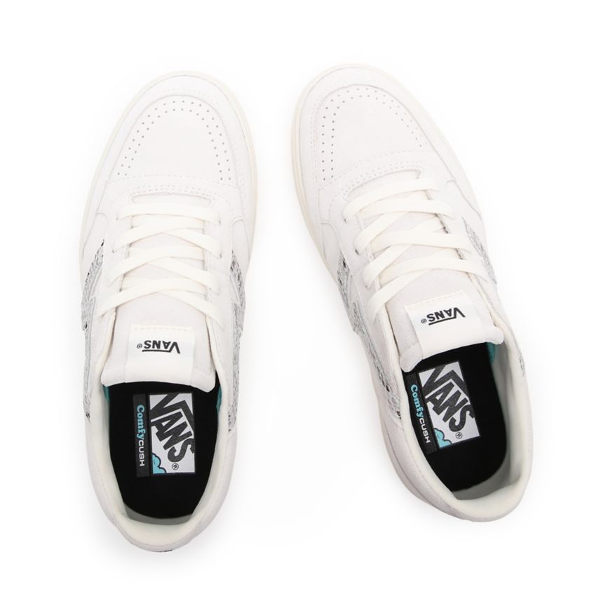 Vans Suede Snake Lowland CC Blanche | VN326V6NV46