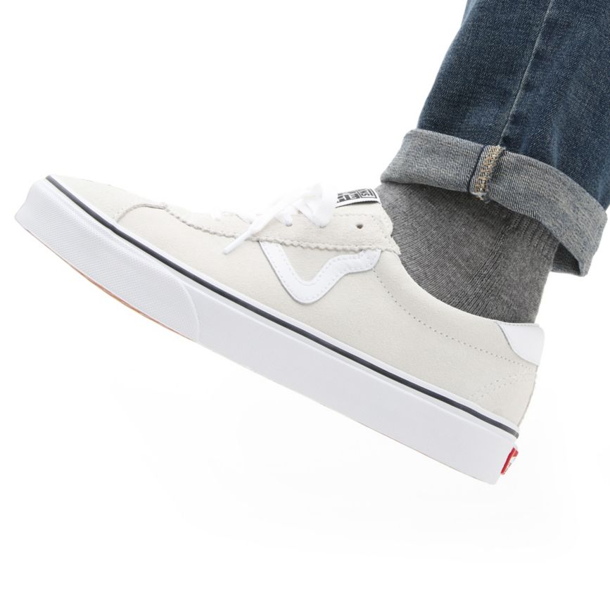 Vans Suede Sport Blanche | VN035E8AW14