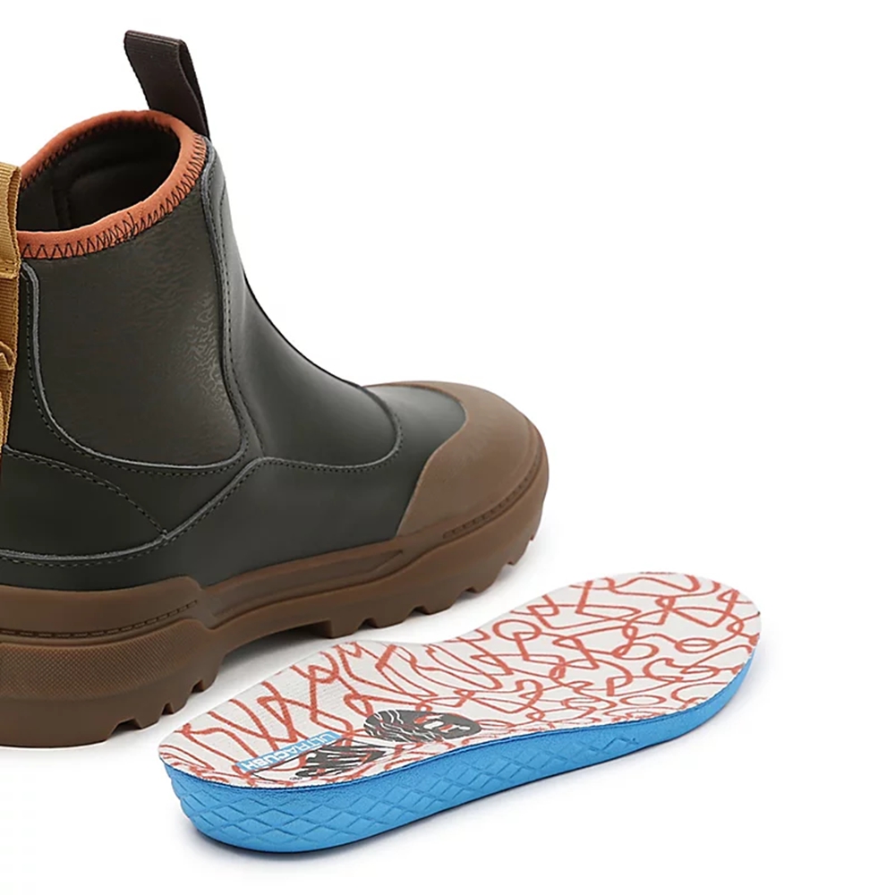 Vans Textured Waves Colfax Boot Vert Foncé | VN238W5OJ73