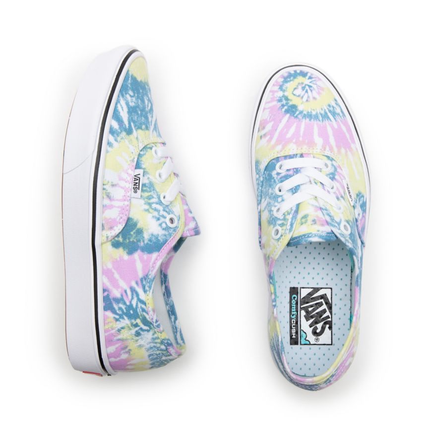 Vans Tie Dye ComfyCush Authentic Multicolore | VN994D4BE69