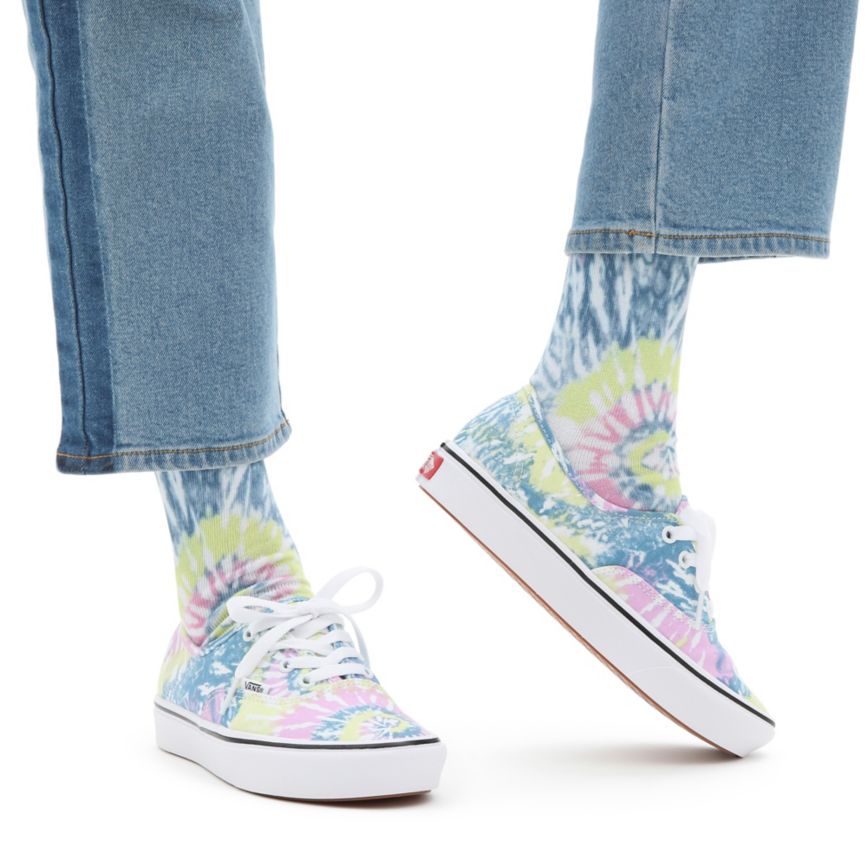 Vans Tie Dye ComfyCush Authentic Multicolore | VN994D4BE69