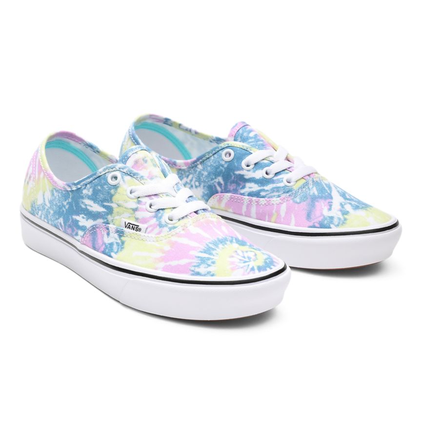 Vans Tie Dye ComfyCush Authentic Multicolore | VN994D4BE69