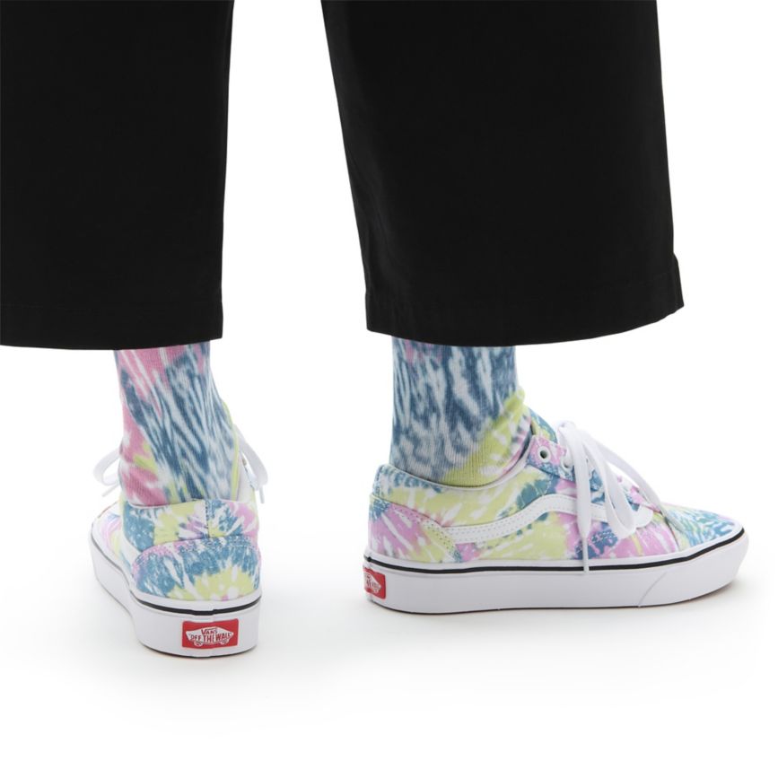 Vans Tie Dye ComfyCush Old Skool Multicolore | VN687Z5GL47
