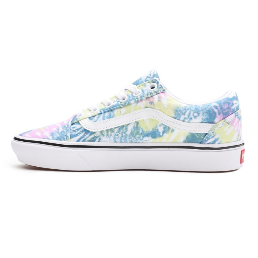 Vans Tie Dye ComfyCush Old Skool Multicolore | VN687Z5GL47