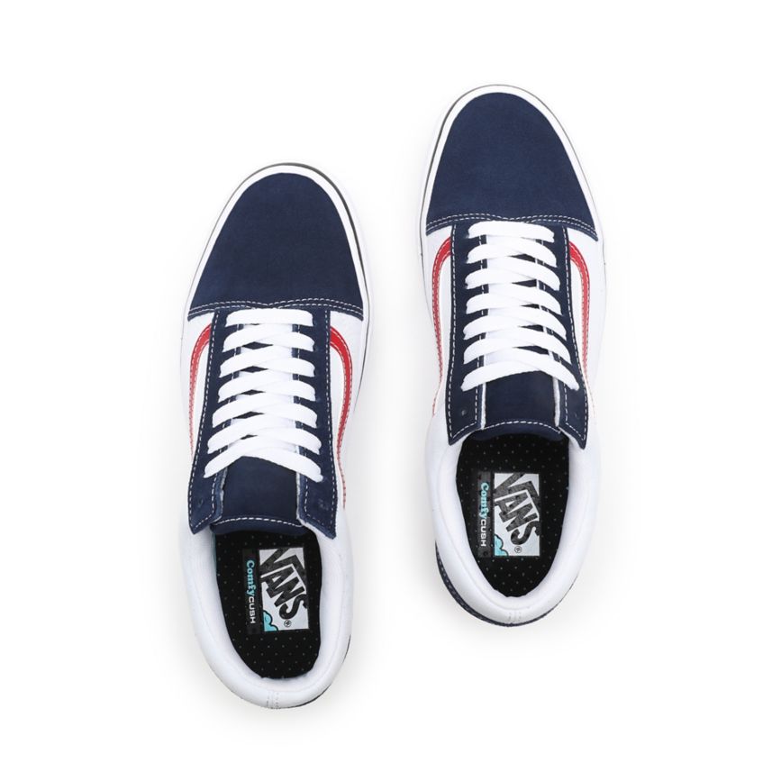 Vans Tri-Tone ComfyCush Old Skool Bleu Marine | VN273Q7ZV03