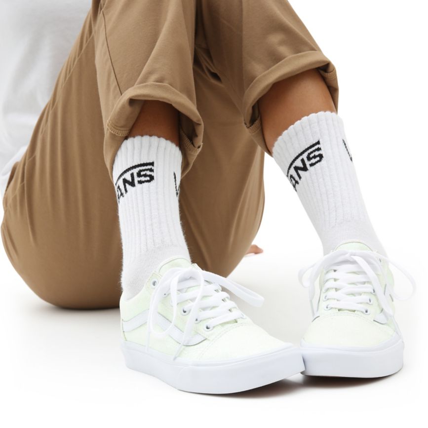 Vans UV Glitter Old Skool Blanche | VN232P5WQ97