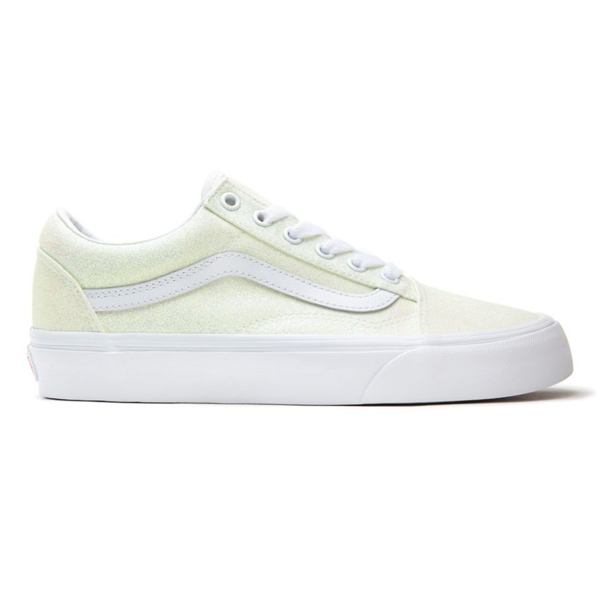 Vans UV Glitter Old Skool Blanche | VN232P5WQ97