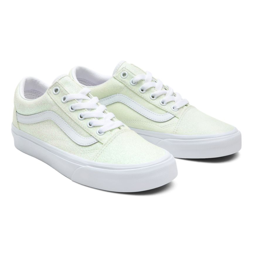 Vans UV Glitter Old Skool Blanche | VN232P5WQ97