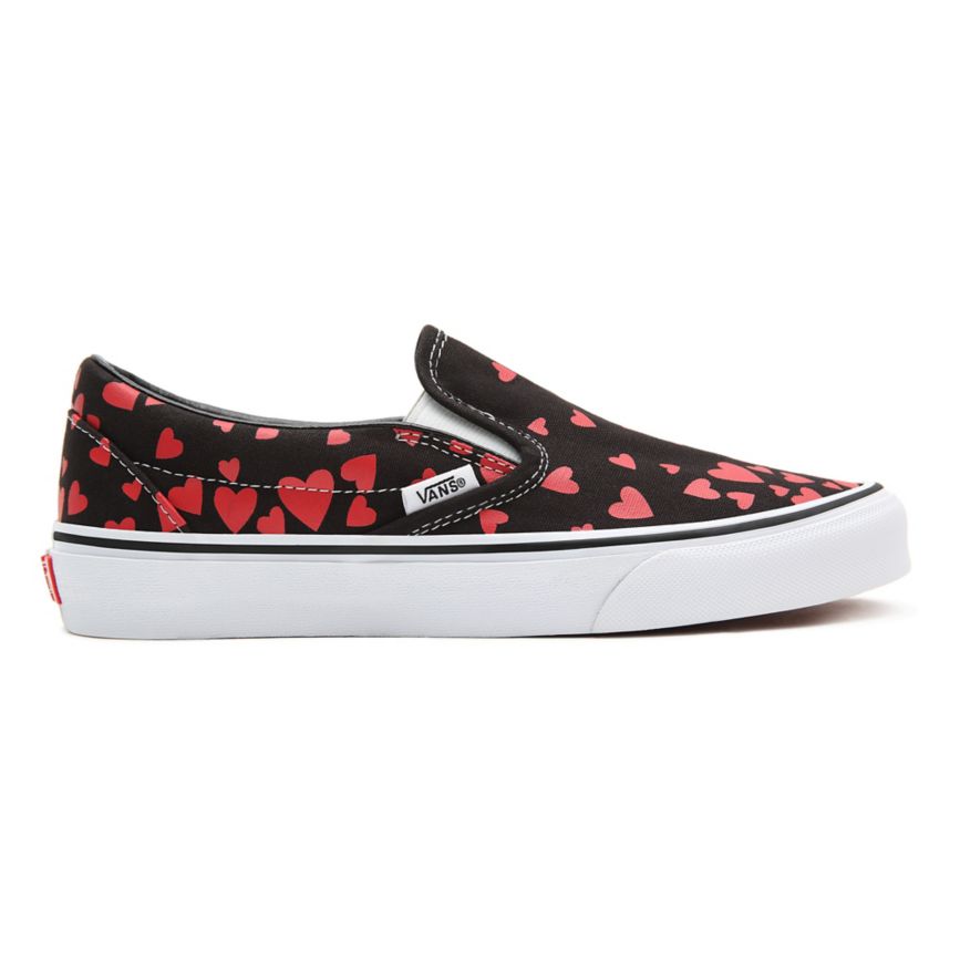 Vans Valentines Hearts Klassieke Slip-On Noir | VN194I5QF42