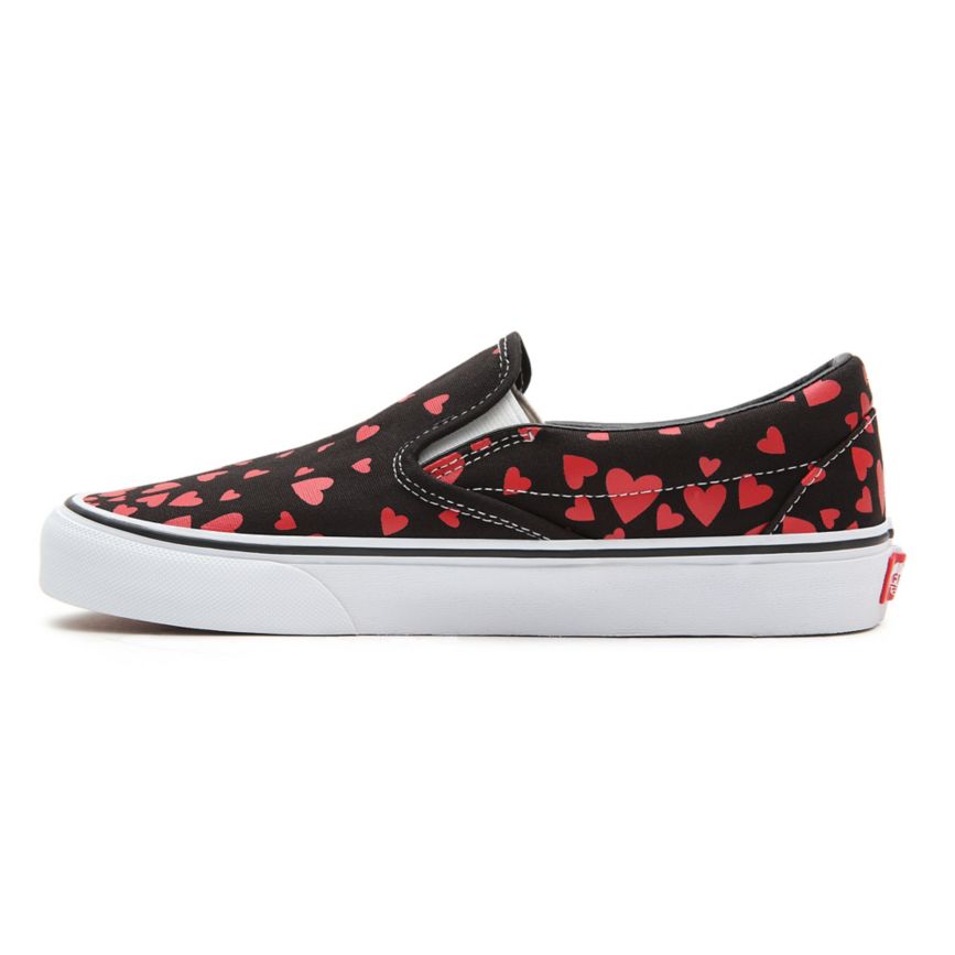 Vans Valentines Hearts Klassieke Slip-On Noir | VN194I5QF42
