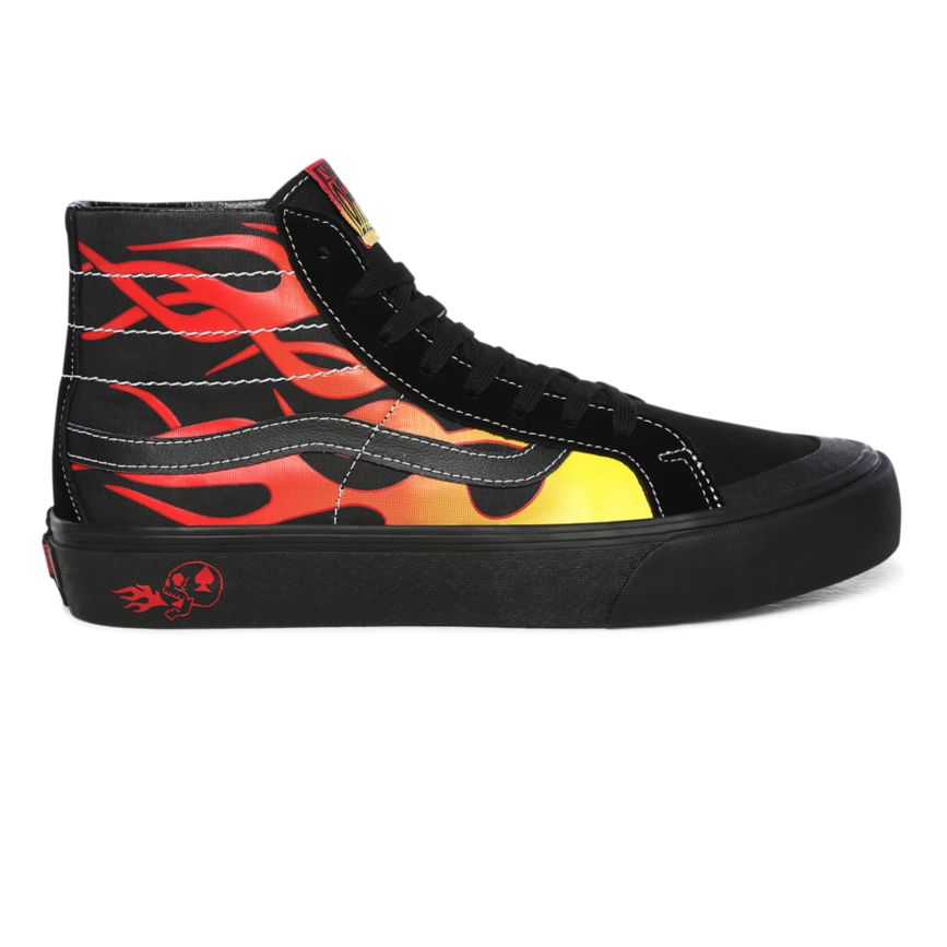 Vans X Drag SK8-Hi 138 Decon SF Noir | VN669I9MQ27