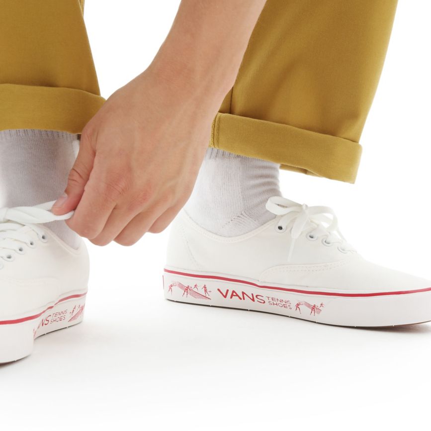 Vans X Penn ComfyCush Authentic Blanche | VN710Y9RO24