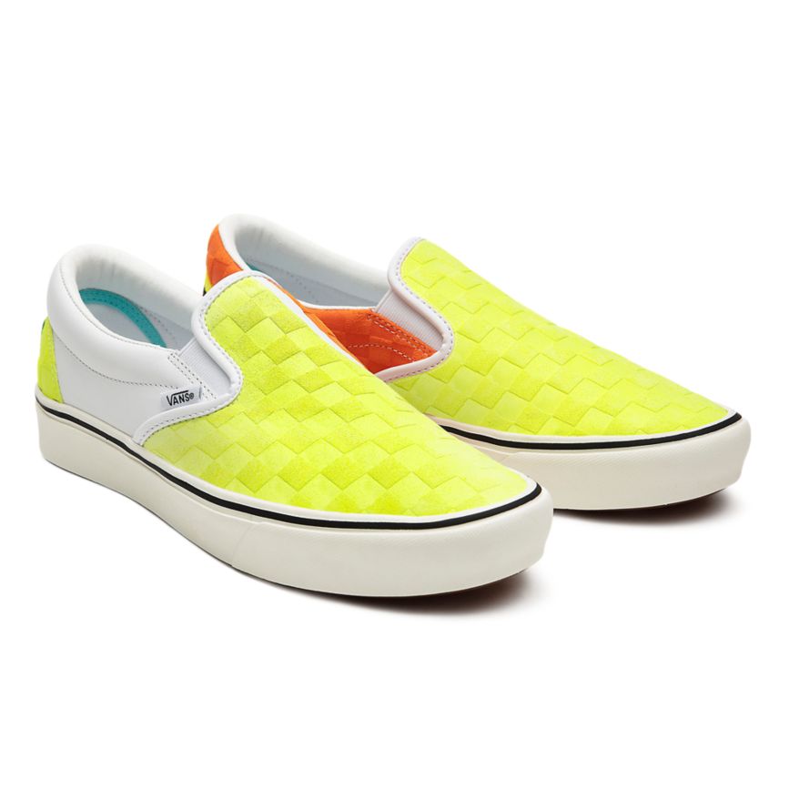 Vans X Penn ComfyCush Slip-On Jaune | VN863R4TD59