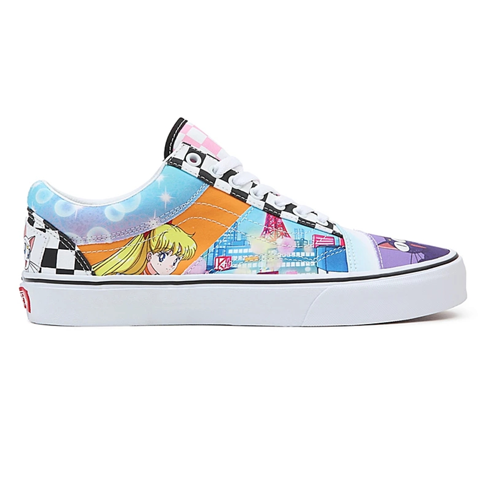 Vans X Pretty Guardian Sailor Moon Old Skool Patchwork Multicolore | VN696G9ZM31