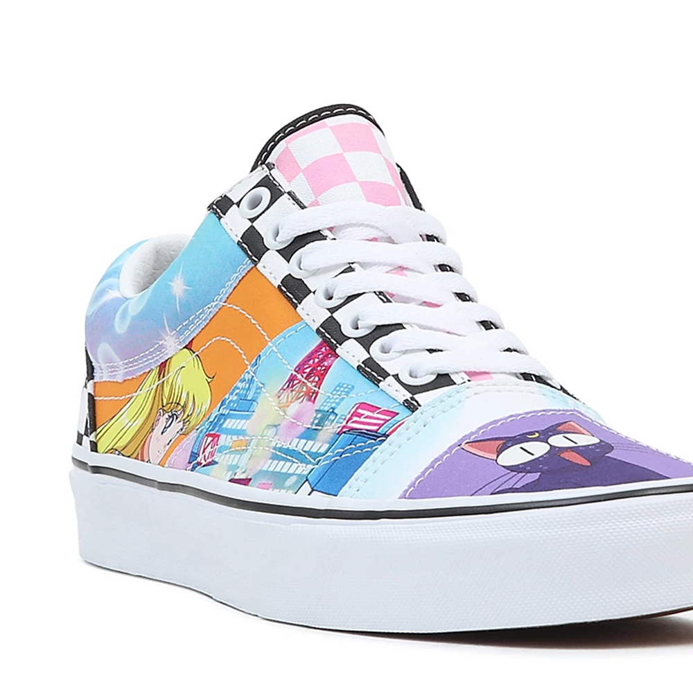 Vans X Pretty Guardian Sailor Moon Old Skool Patchwork Multicolore | VN696G9ZM31