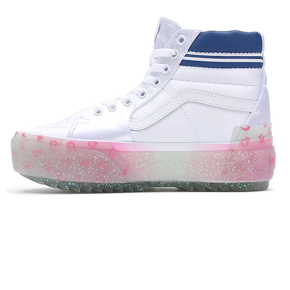 Vans X Pretty Guardian Sailor Moon Sk8-hi Stacked Blanche | VN304O2JO95
