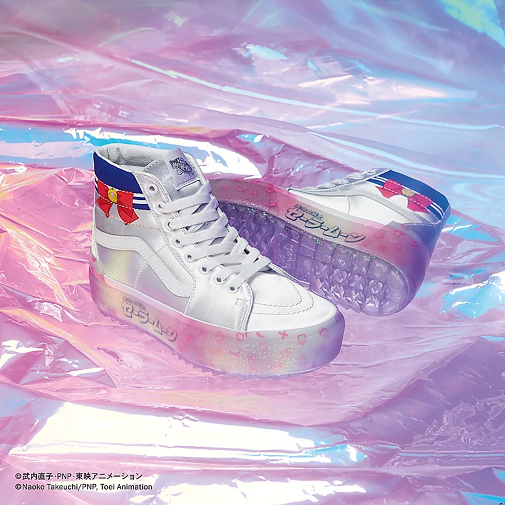 Vans X Pretty Guardian Sailor Moon Sk8-hi Stacked Blanche | VN304O2JO95