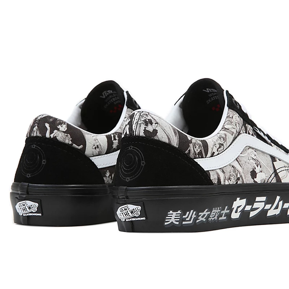 Vans X Pretty Guardian Sailor Moon Skate Old Skool Noir | VN043Z5SC94